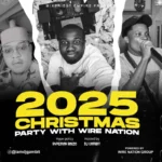 Cover for 2025 Christmas Party With Wire Nation