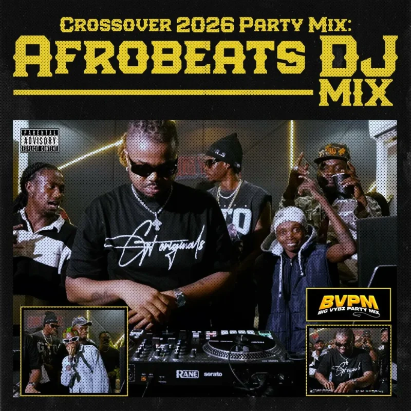 Cover of mixtape 'Crossover 2026 Party MIX' by Rexxie