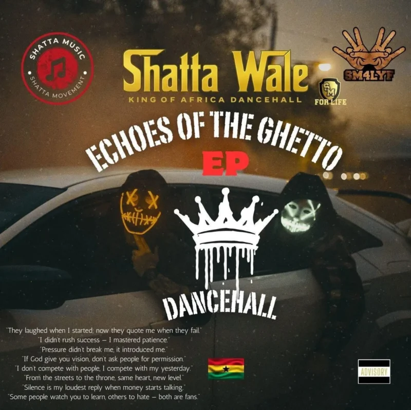 Cover of album 'Echoes of the Ghetto EP' by Shatta Wale