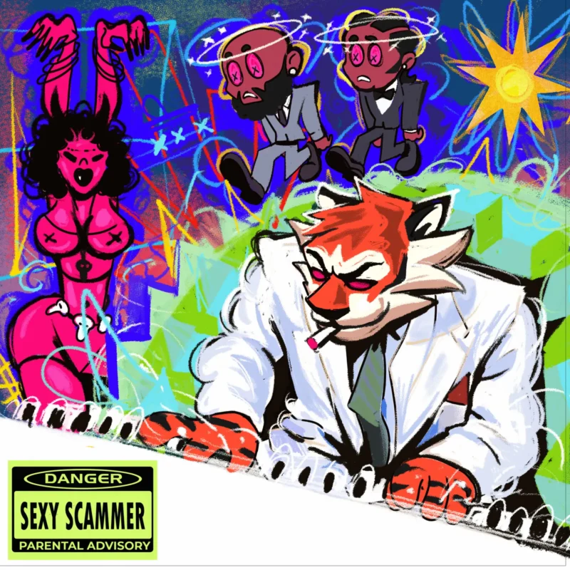 Sexy Scammer by Oseikrom Sikanii cover art
