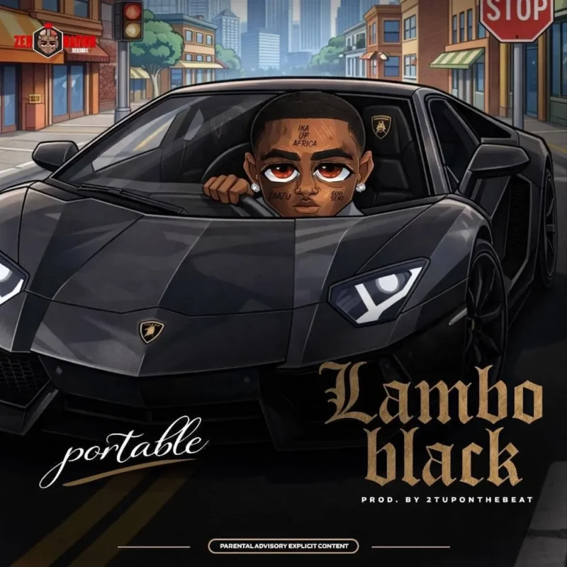 Lambo Black by Portable cover art