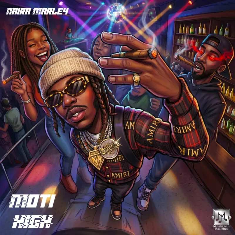 Moti High by Naira Marley cover art
